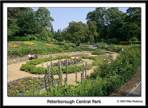Central Park. Peterborough, Cambridgeshire.