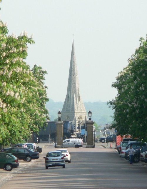 All Saints Church from Greenwich Park, London