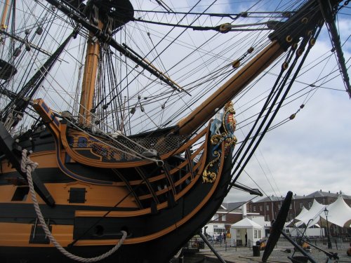 HMS Victory at Portsmouth's Historic Dockyard