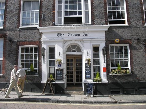 The Crown Hotel in Lewes, East Sussex. Sept 2005