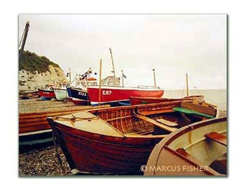 Fishing Boats, Beer, County Devon, England