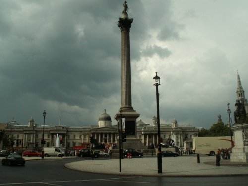 Trafalgar Square and Nelson's Column, London