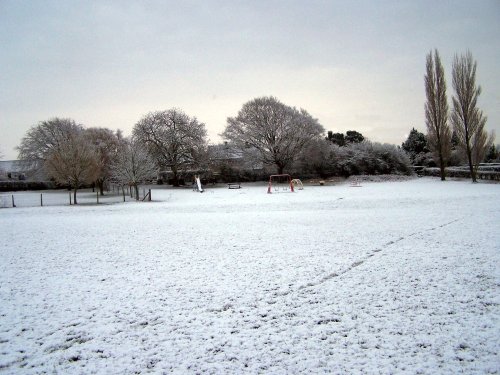 Cutnall Green park in Winter