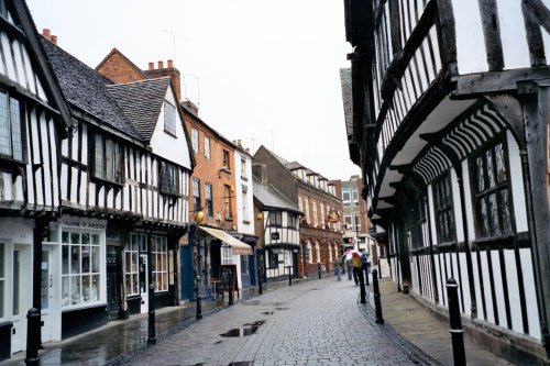 Friar street in Worcester