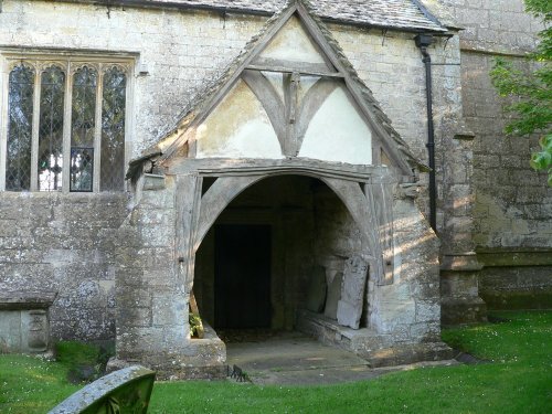 Old entrance archway. Moreton Valence, Gloucestershire