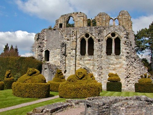 Wenlock Priory, Much Wenlock in Shropshire