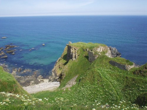 A picture of Findlater Castle