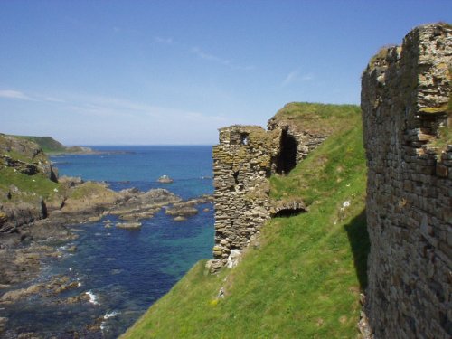 A picture of Findlater Castle