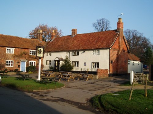The Eyston Arms in East Hendred. The only Inn in the country bearing this name.