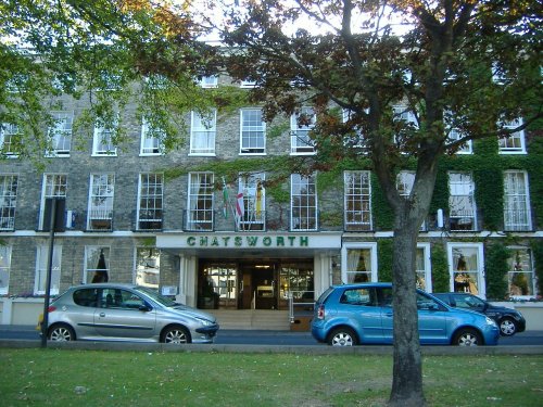 The Chatsworth Hotel in Stein Gardens, Worthing, West Sussex
