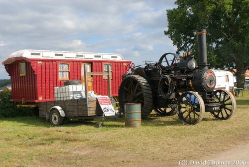 Steam Engine from 2006 Netley Marsh Show Nr Southampton July 2006