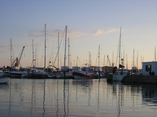 Poole Harbour at dusk
