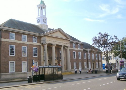 Worthing's Town Hall in Chapel Road