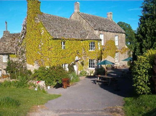 The Five Mile Inn, Duntisbourne Abbots, Gloucestershire. Wonderful food, service and atmosphere.