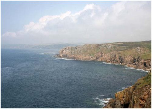 Land's End in Cornwall