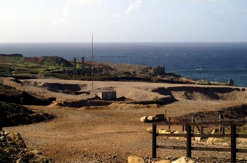 Geevor tin mine near St Just, Cornwall. September 2005