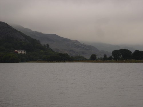 A picture of the Lake, Llanberis, North Wales.