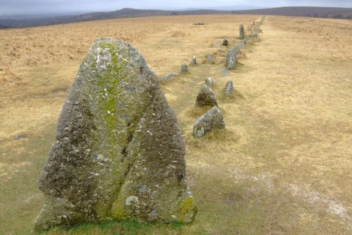 Merrivale rows also know has the Plague Market,
On Dartmoor National Park, Devon