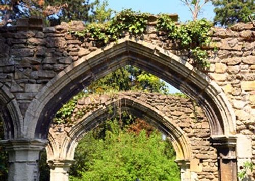 Abingdon Abbey arches, Abingdon, Oxfordshire.
