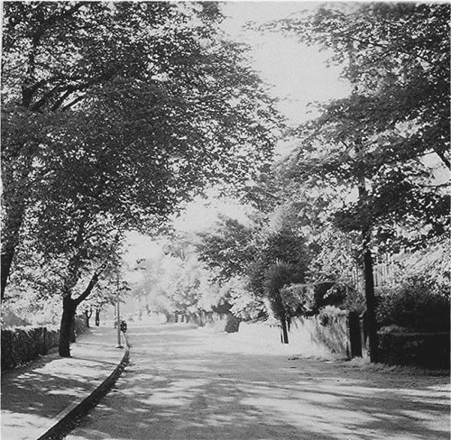 Bent lane, Prestwich in 1959; Looking north westwards