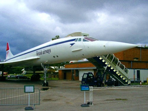 Concorde at Brooklands Museum, Weybridge, Surrey