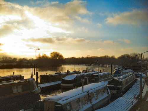 Beeston Marina. Beeston, Nottinghamshire