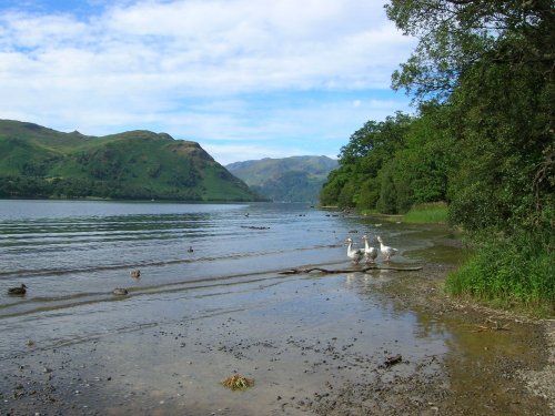 A picture of Ullswater in Lake District - England