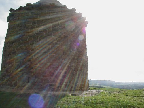 Folly at Burton Dassett country park.