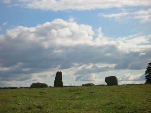 Long Meg & her Daughters (Maughanby Circle)- near Penrith, Cumbria