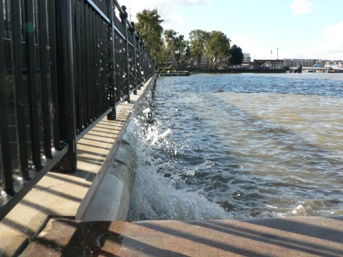 Another high tide at Greenwich