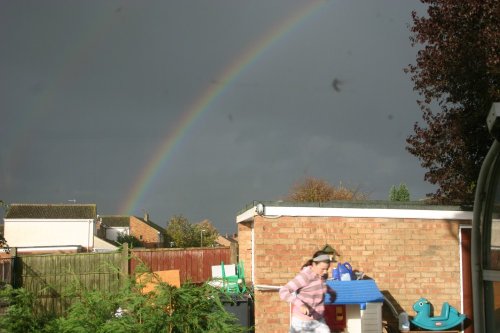 Rainbow over Barwell