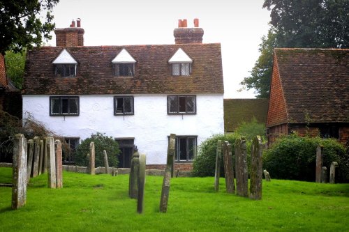 View from Chiddingstone Churchyard, Kent