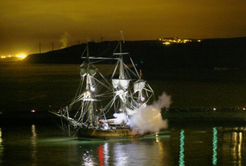 Endeavour Leaving Whitehaven