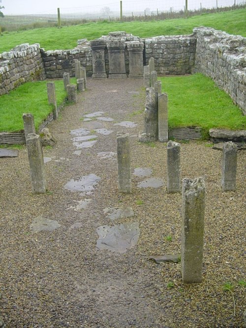 Carrawburgh Roman Fort (Brocolitia), Northumberland
