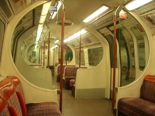 On the Underground Northern Line. London