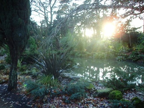 The secret garden at Blenheim Palace, Woodstock, Oxfordshire.
