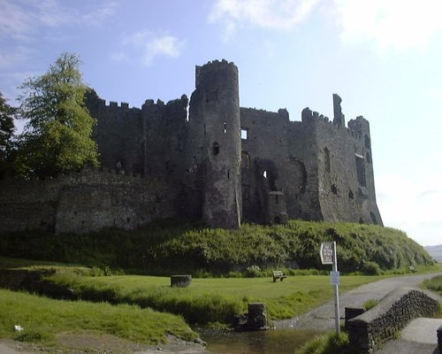 Laugharne Castle, Carmarthenshire, Wales