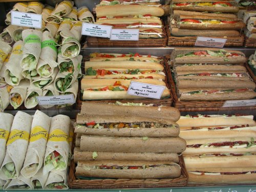Sandwich shop in Oxford