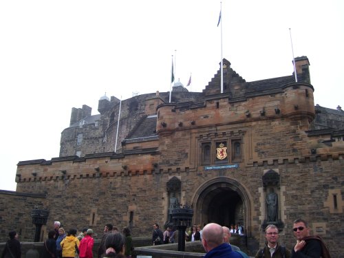 Edinburgh Castle, Edinburgh, Midlothian, Scotland.