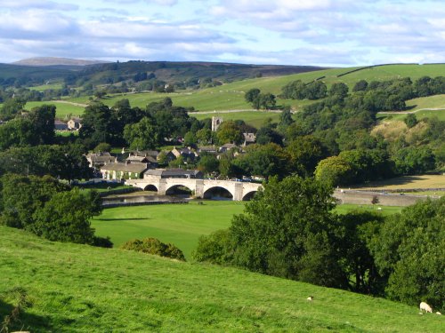 Burnsall Village, Wharfedale, Yorkshire Dales National Park.