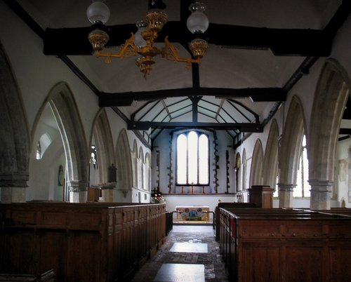 Interior of Brookland Church, Kent.