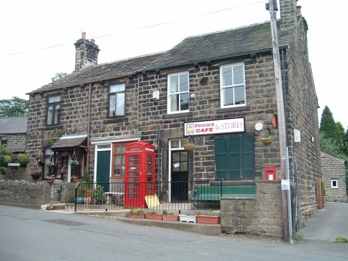 The Post Office and cafe at Low Bradfield, South Yorkshire.