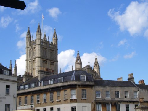 Bath Abbey, Bath, Somerset.