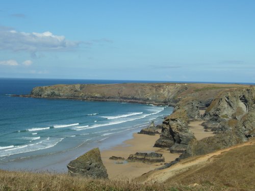 Bedruthan Steps, St Eval, Cornwall