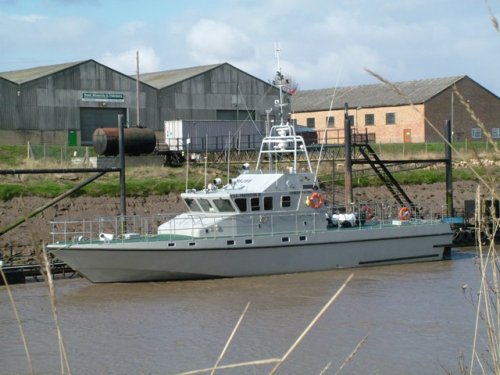 Fisheries Protection Vessell, Port Sutton Bridge, Lincolnshire
