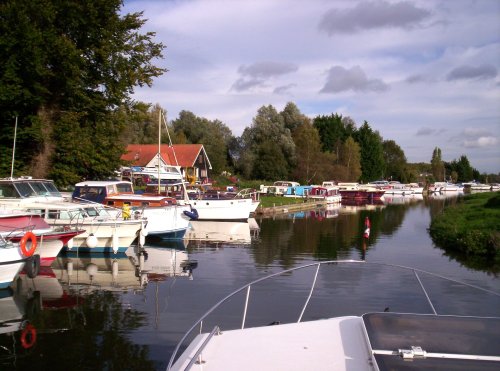 The heart of Loddon. The beautiful River Chet, Norfolk.