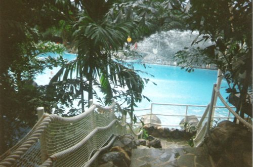 The pool at Centre Parks near Ollerton Notts