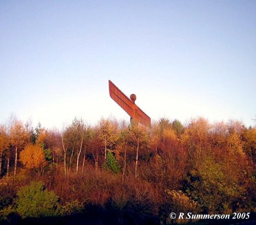 A picture of Angel of the North