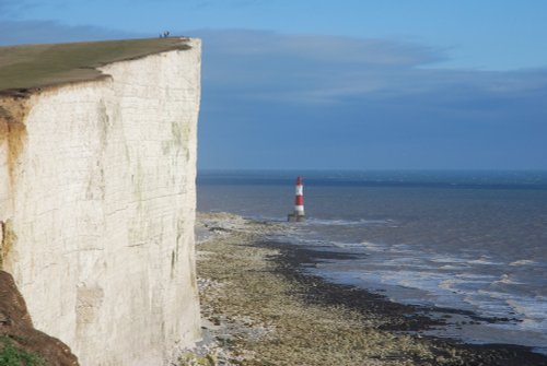 Beachy Head Lighthouse, Eastbourne, East Sussex.