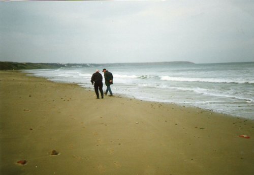 Beach at Primrose Valley Holiday Park, Filey, North Yorkshire.
